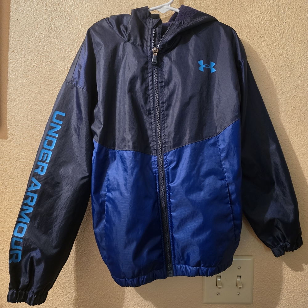 Under Armour Kids Jacket - Black and Blue